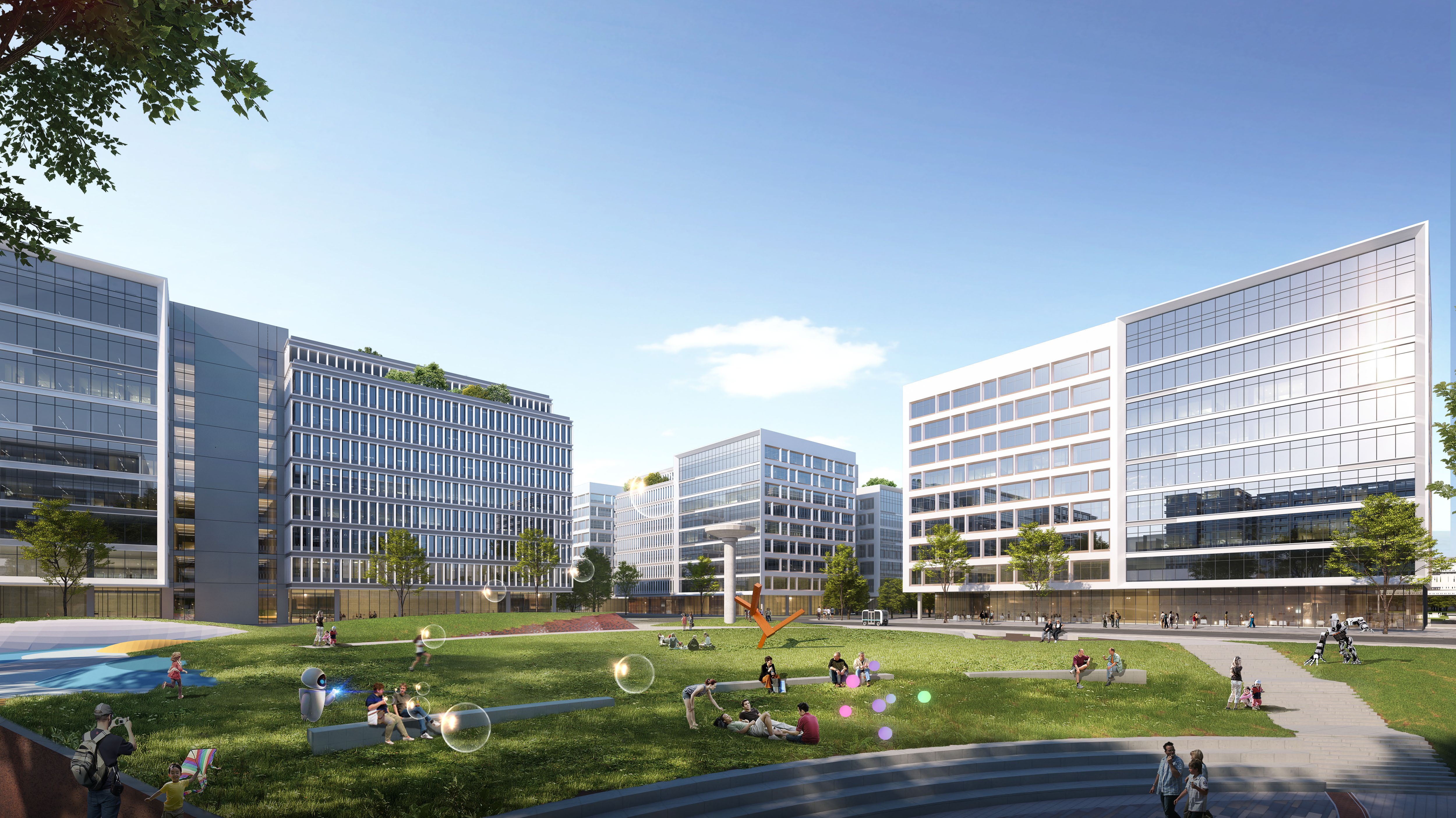 [深圳]前海智慧城现代产业园立面方案